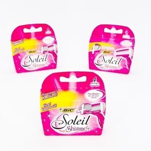Bic Soleil Shimmer Replacement - Three Boxes New